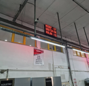 Sanayi tesisi güvenlik kamera sistemi