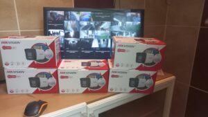 hikvision ip kamera sistemi test asamasi