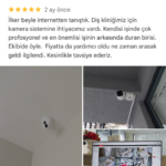 İDA diş kliniği kamera sistemi kullanıcı yorumu