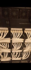 Patch panel network altyapısı