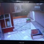 maltepe altintepe bina arka bahce kamera ekrani
