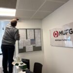 mufg bank sube ici guvenlik kamerasi