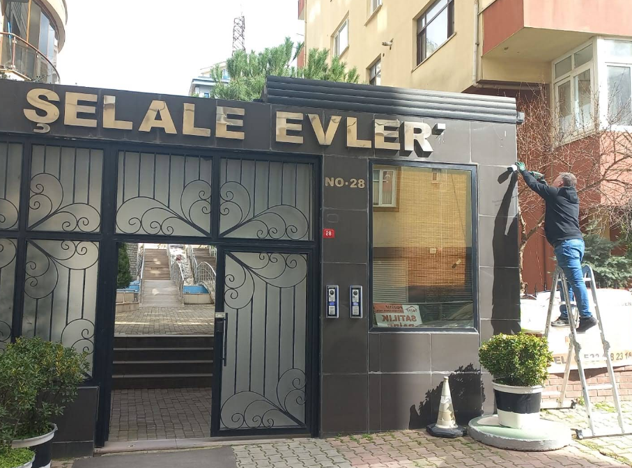 Selale Evleri güvenlik kamera sistemi montaj çalışması