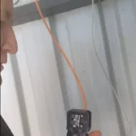 Beyaz Prefabrik Beyaz Prefabrik Hikvision IP kamera RJ45 data soketi sonlandırma işlemi